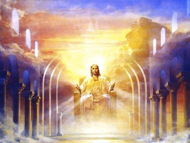 Jesus-sitting